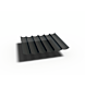 Platinum Sun & Shade Coolfit harmonica schaduwdoek,  B290xL300cm, Zwart