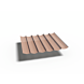 Platinum Sun & Shade Coolfit harmonica schaduwdoek, B290xL300cm, Zand