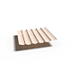 Platinum Sun & Shade Coolfit harmonica schaduwdoek, B290xL500cm, Ecru wit