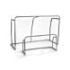 Stalen voetbaldoel 150x80x70 cm