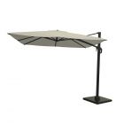 Nesling zweefparasol 300x300 cm gebroken wit