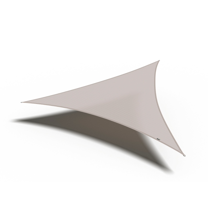 Platinum Sun & Shade Coolfit schaduwdoek driehoek, 360x360x360cm, Greige