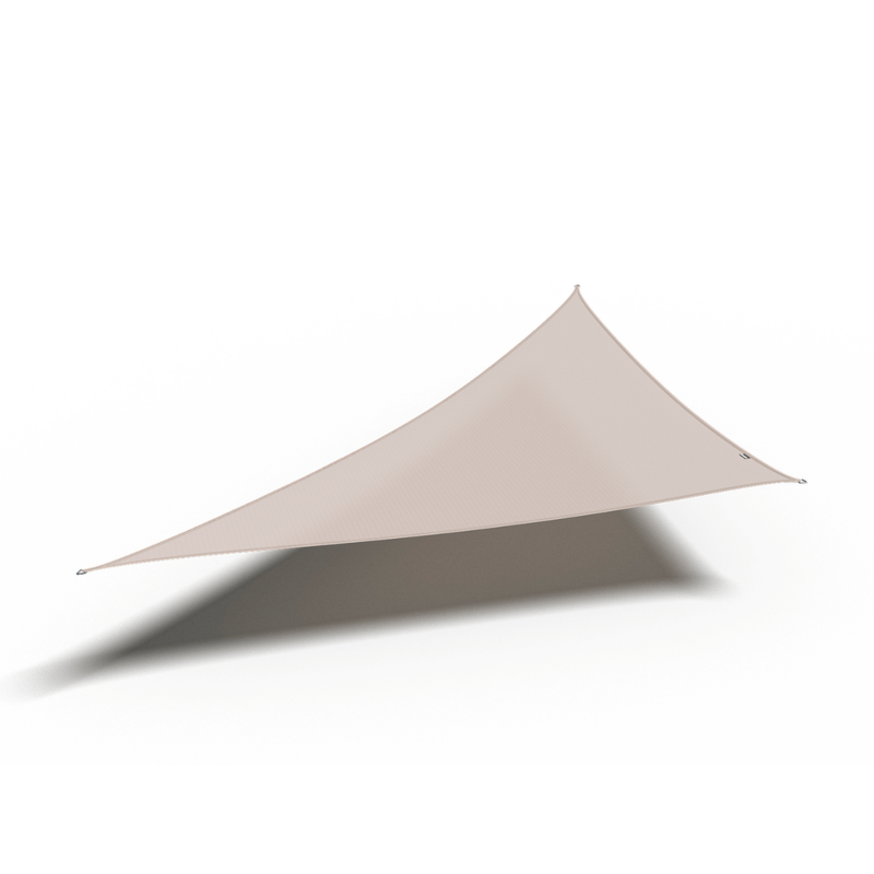 Platinum Sun & Shade Coolfit schaduwdoek driehoek 90°, 710x500x500cm, Greige