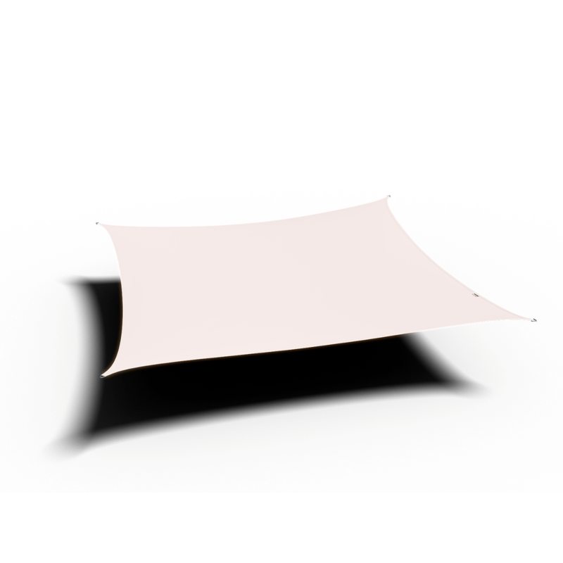 Platinum Sun & Shade Dreamsail schaduwdoek vierkant, 500x500cm, Ecru