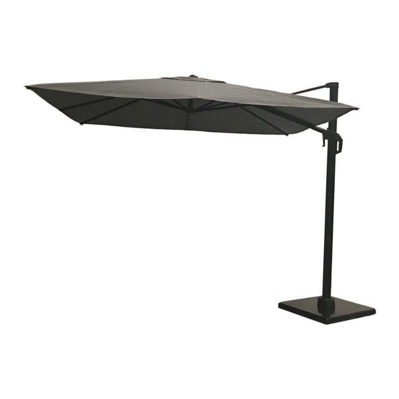 Nesling zweefparasol 300x300 cm antraciet