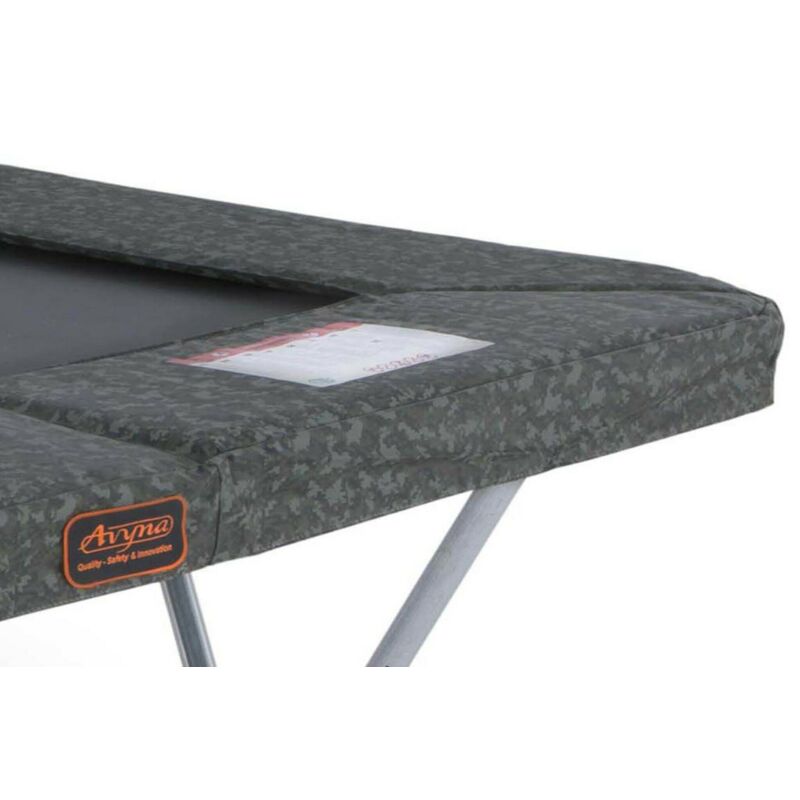 Proline trampoline randkussen rechthoek camouflage - opbouw