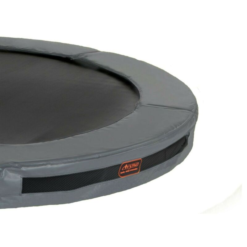 Proline trampoline randkussen rond grijs - inground