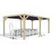 Nesling pergola douglas Stand Alone B