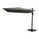 Nesling zweefparasol 300x300 cm antraciet