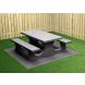 Picknicktafel beton standaard antraciet-beton