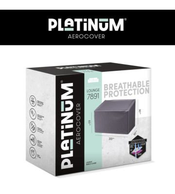 Platinum AeroCover Loungebankhoes hoge rug 200x90xH65/90