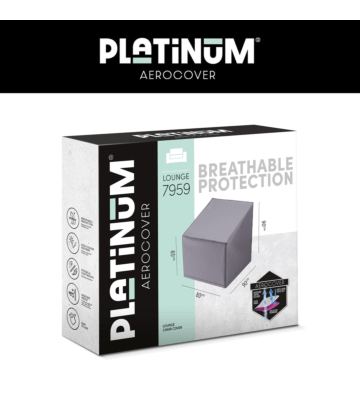 Platinum AeroCover Loungestoelhoes hoge rug 80x90xH65/90