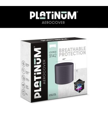 Platinum AeroCover lounge-, koffie-, vuurtafelhoes Ø62xH73cm.
