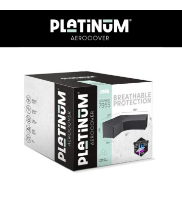 Platinum AeroCover Loungesethoes hoekset trapeze 255x255x85xH65/90