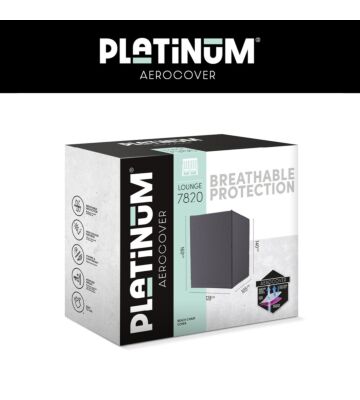 Platinum AeroCover strandstoelhoes 128x105xH140/160