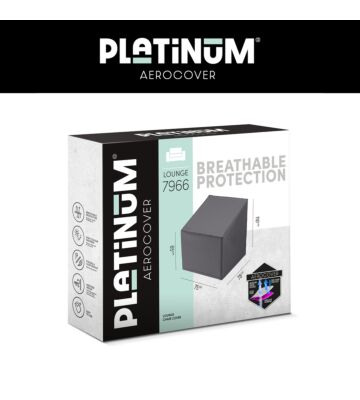 Platinum AeroCover Loungestoelhoes hoge rug XL 75x78xH65/100