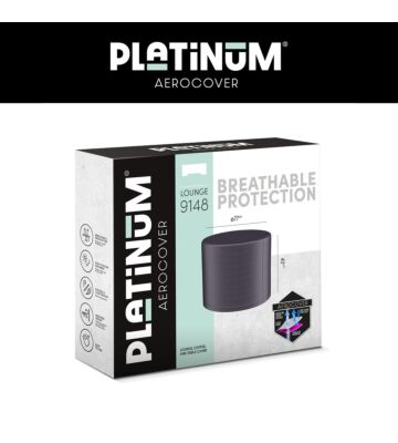 Platinum AeroCover lounge-, koffie-, vuurtafelhoes Ø77xH40cm.