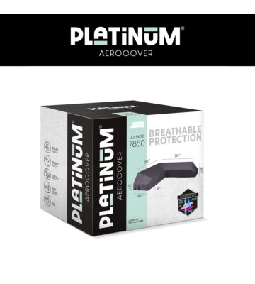 Platinum AeroCover Loungeset platformhoes 255x255x90xH30/45/70