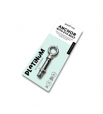 Platinum Sun & Shade M8 keilhuls voor de bevestiging van een schaduwdoek