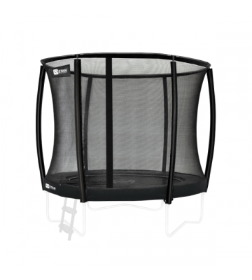 Etan Premium trampoline veiligheidsnet deluxe 244 cm / 08ft Zwart