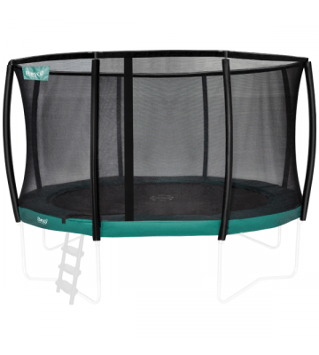 Etan Premium trampoline veiligheidsnet deluxe 366 cm / 12ft groen