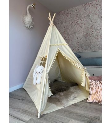 Tipi tent Creme