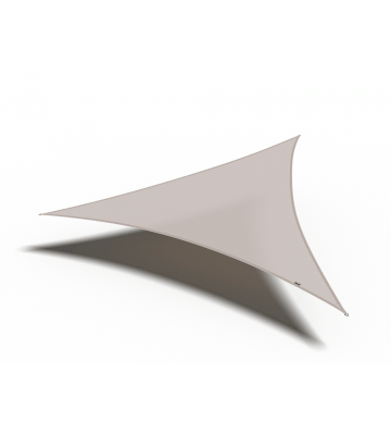 Platinum Sun & Shade Coolfit schaduwdoek driehoek, 360x360x360cm, Greige