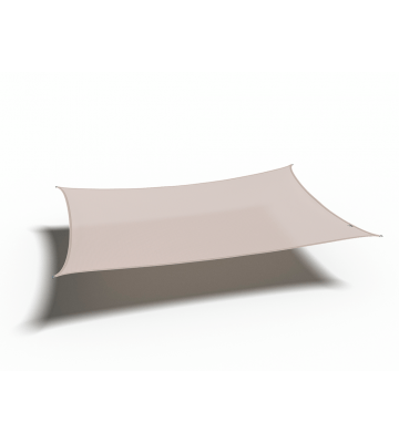 Platinum Sun & Shade Coolfit schaduwdoek rechthoek, 400x300cm, Greige