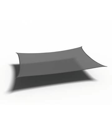Platinum Sun & Shade Coolfit schaduwdoek rechthoek, 500x300cm, Antraciet