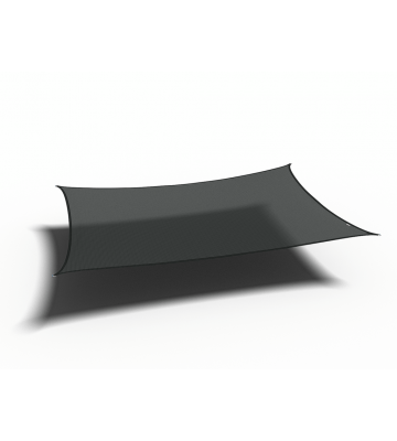 Platinum Sun & Shade Coolfit schaduwdoek rechthoek, 500x300cm, Zwart