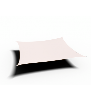Platinum Sun & Shade Dreamsail schaduwdoek vierkant, 400x400cm, Ecru