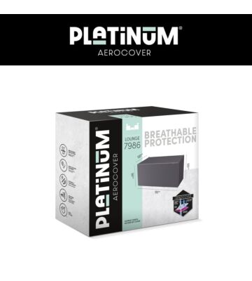 Platinum AeroCover Loungestoel & hocker hoes hoge rug 190x100xH105/90