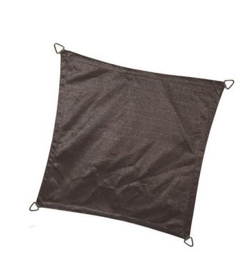 Schaduwdoek NC outdoor vierkant 360 cm antraciet