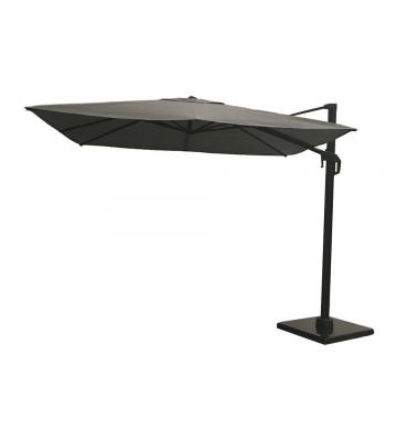 Nesling zweefparasol 300x300 cm antraciet