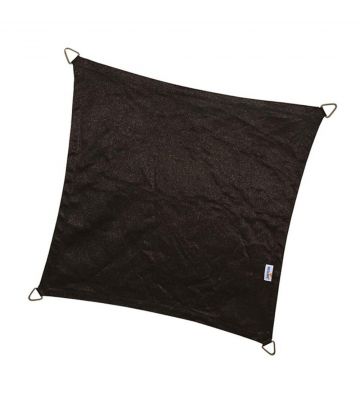 Nesling schaduwdoek vierkant 360 cm zwart