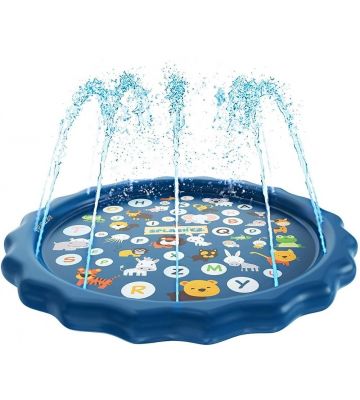 Watermat Alfabet met sproeier  