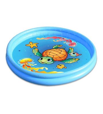 Watermat Turtle met sproeier 