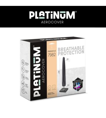 Platinum AeroCover Parasolhoes middenstokparasol H165x25/35