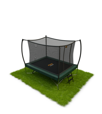 Trampoline Proline rechthoek incl. net en trap