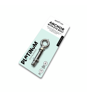 Platinum Sun & Shade M8 keilhuls voor de bevestiging van een schaduwdoek