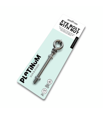 Platinum Sun & Shade bout met oog voor de bevestiging van een schaduwdoek