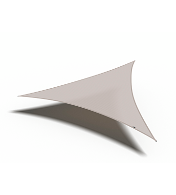 Platinum Sun & Shade Coolfit schaduwdoek driehoek, 500x500x500cm, Greige