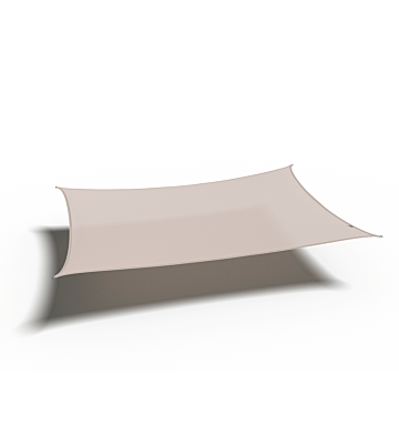 Platinum Sun & Shade Coolfit schaduwdoek rechthoek, 400x300cm, Greige