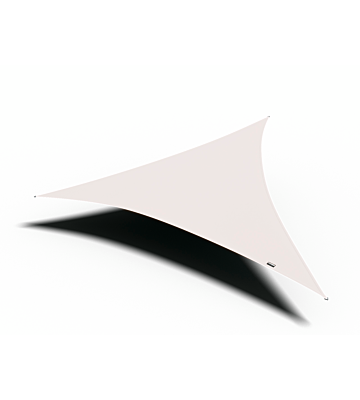 Platinum Sun & Shade Dreamsail schaduwdoek driehoek, 500x500x500cm, Ecru