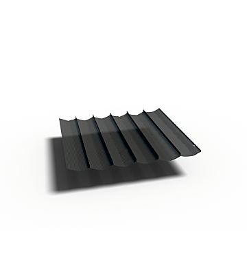 Platinum Sun & Shade Coolfit harmonica schaduwdoek,  B290xL300cm, Zwart