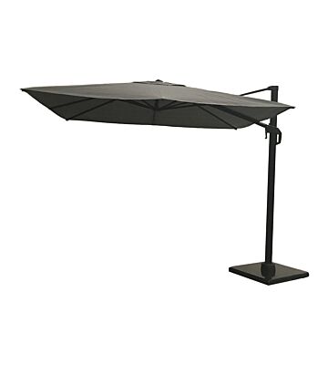 Nesling zweefparasol 300x300 cm antraciet