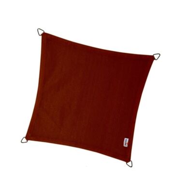 Nesling schaduwdoek vierkant 360 cm terracotta