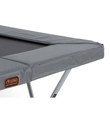 Proline trampoline randkussen rechthoek grijs - opbouw