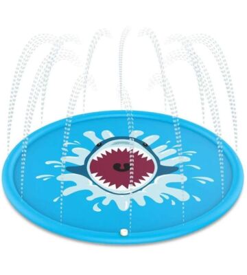 Watermat Shark met sproeier