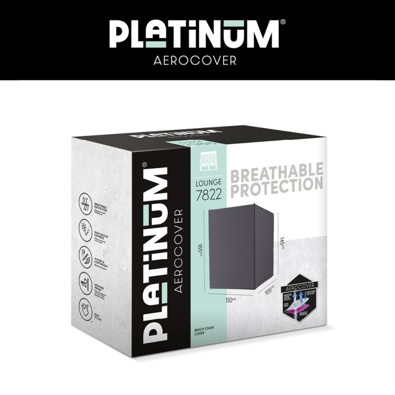 Platinum AeroCover strandstoelhoes 150x105xH145/165